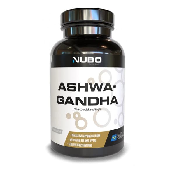 Ashwagandha Organic 120 Kapslar Nubo