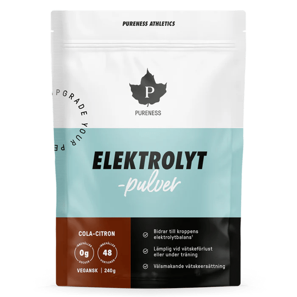 Elektrolytpulver Cola Citron 240g Pureness