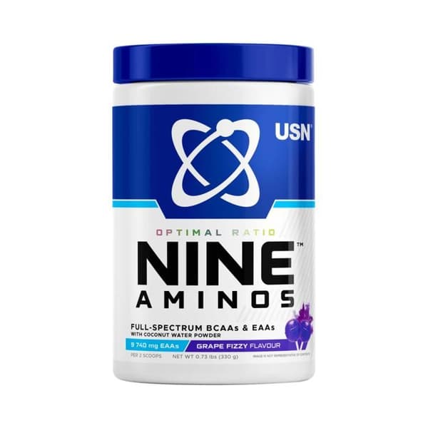 Nio Aminos 330g Kolsyrat vin USN Aminosyror - BCAA