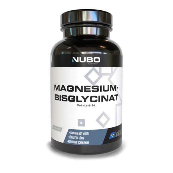 Magnesiumbisglycinat 120 kapslar Nubo