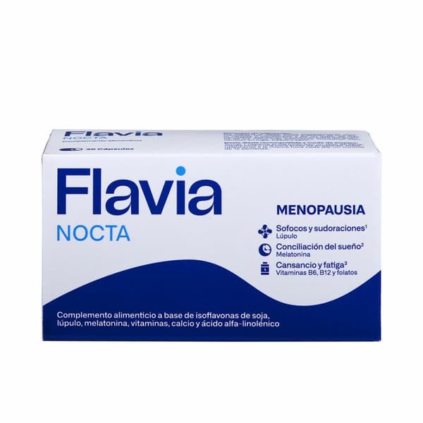 Ravintolisä Flavia NOCTA MENOPAUSIA 30 Kapselit