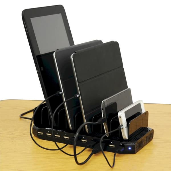 KVM-switch - Tripp Lite - U280-010-ST-CEE - Svart - USB - 10 laddningsportar