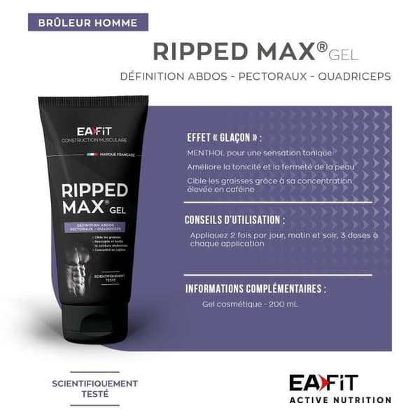 Eafit Ripped Max Gel Abs 200ml