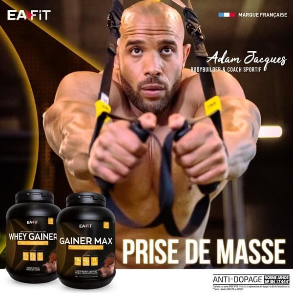 Eafit Whey Gainer Chokladsmak 750g