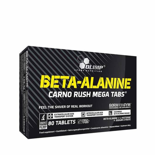Beta-Alanine Olimp Sport Nutrition - Beta-Alanine Carno Rush - 80 tabletter