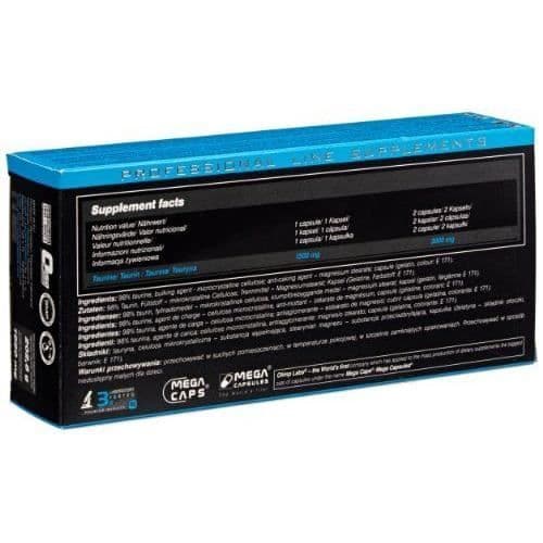 OLIMP SPORT NUTRITION Taurine Mega 120 kapslar