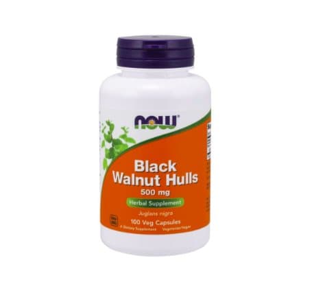 Svarta Valnötsskrov 500mg 100 kapslar Now Foods