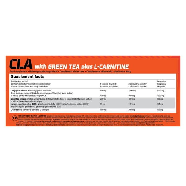CLA - Olimp Sport Nutrition - CLA + GRÖNT TEA (60 kapslar)
