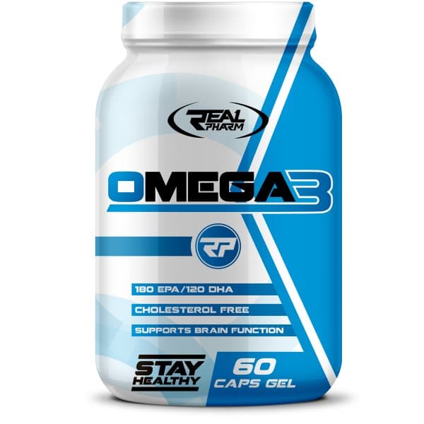 Real Pharm Omega3 60 kapslar hälsosamma fettsyror
