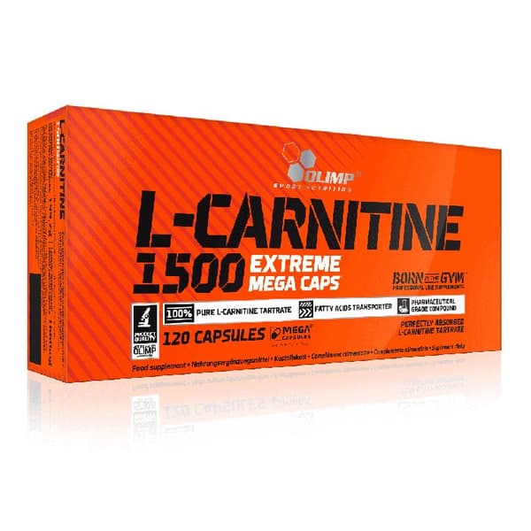Olimp L-karnitin L-karnitin 1500 mg 120 kapslar