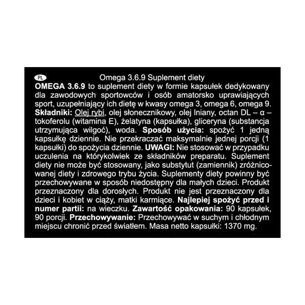 Real Pharm Omega 3-6-9 90 kapsler