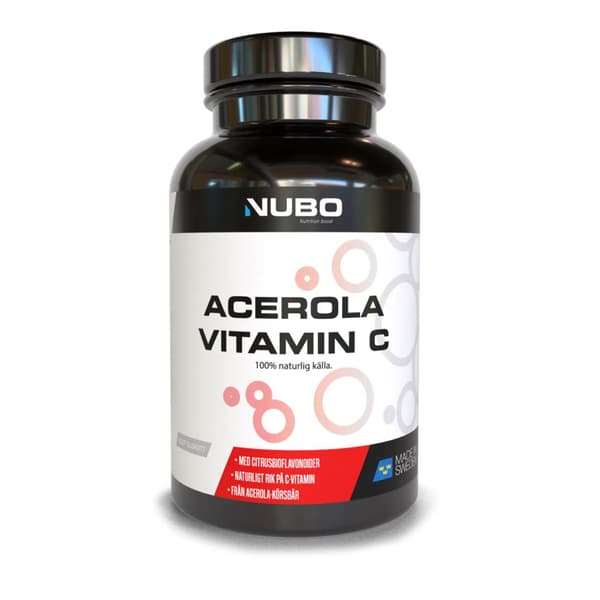 Acerola Vitamin C 120 kapslar Nubo