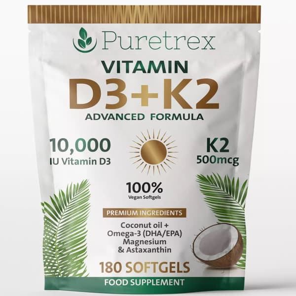 Promo Vitamin D3 10000iu Bronson Vit K2 MK7 120 Caps Diskon 33% Di - Foto 13