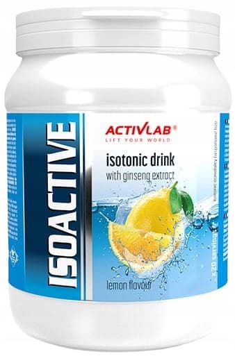 ACTIVLAB PHARMA ISOACTIVE isotonisk dryck isotonisk träning CITRON 630 g