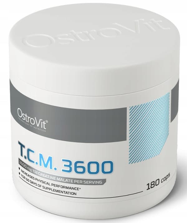 Ostrovit TCM kreatinmalat 3600 mg 180 kapslar