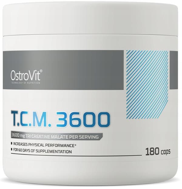 Ostrovit TCM kreatinmalat 3600 mg 180 kapslar