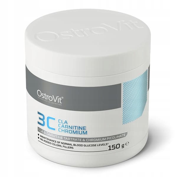 OstroVit 3C CLA L-karnitin, Kromförbrännare 150 g