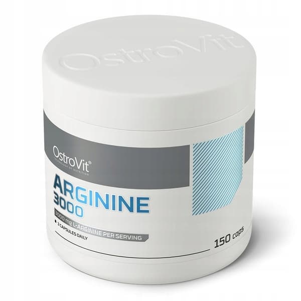 OstroVit Arginin 1000 L-ARGININ 3000 MG 150 kapslar