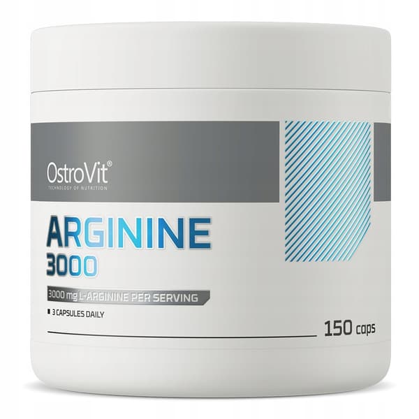 OstroVit Arginin 1000 L-ARGININ 3000 MG 150 kapslar