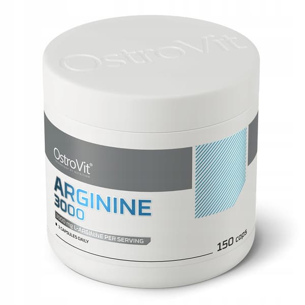 OstroVit Arginin 1000 L-ARGININ 3000 MG 150 kapslar