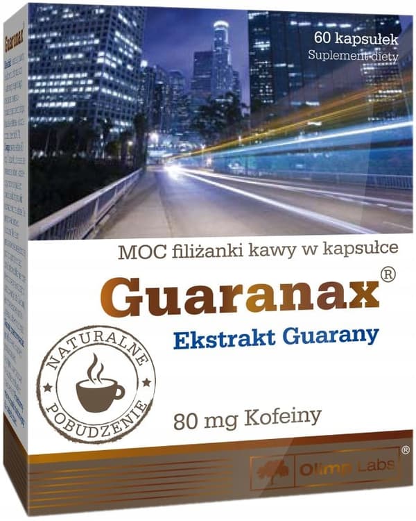 OLIMP Guaranax guarana extrakt 60 kapslar.
