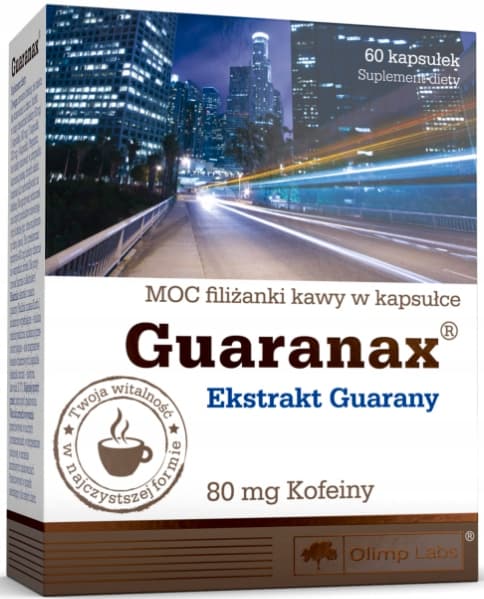 OLIMP Guaranax guarana extrakt 60 kapslar.