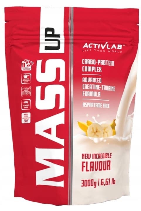 ACTIVLAB Mass Up Banana MASS CONDITIONER 3000 g