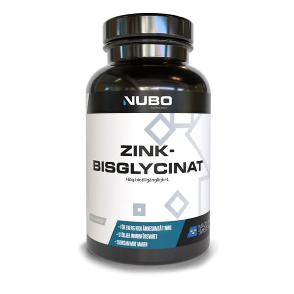 Zinkbisglycinat 120 kapslar Nubo