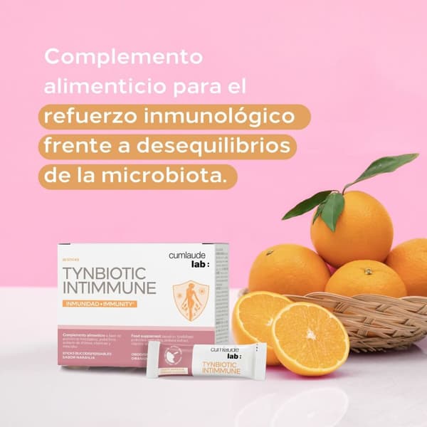 Kosttillskott Cumlaude Lab TYNBIOTIC INTIMMUNE (x28)