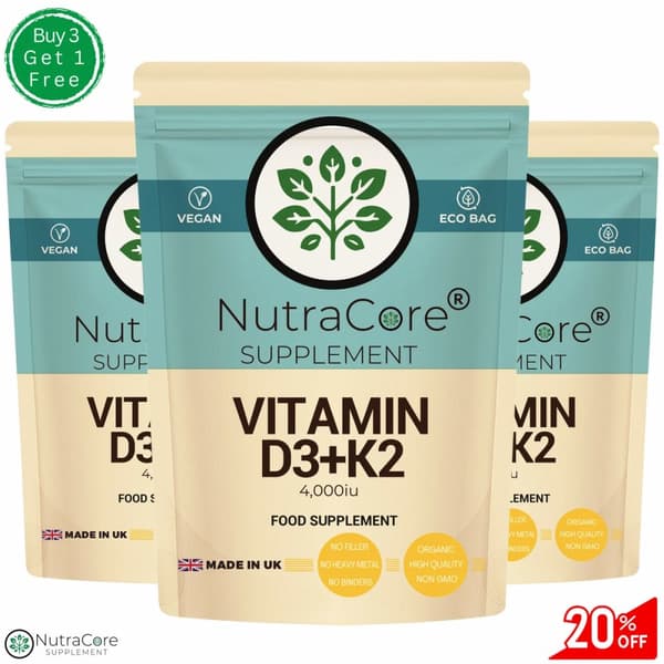 Vitamin K2 MK 7 200mcg – 365 Vegetarian And Vegan Vitamin K2 Menaquino – Nu U Nutrition