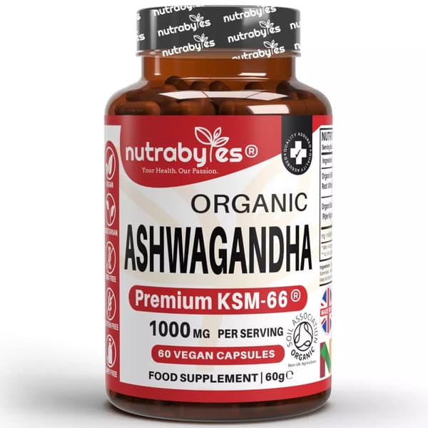 Nutravita Organic Ashwagandha KSM-66 Capsules