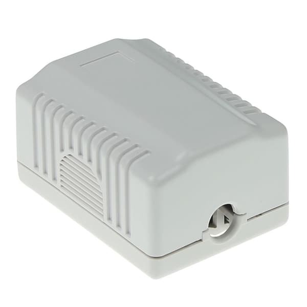 ACT ytmonterad box skärmad 1 port CAT6A. Typ: CAT6A Väggmonteringslåda c6a 1p skärmad (FA7005)