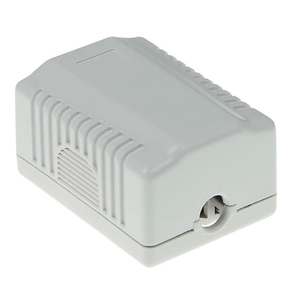ACT ytmonterad box skärmad 1 portar CAT5E. Typ: CAT5E Väggmonteringslåda c5e 1p skärmad (FA5005)