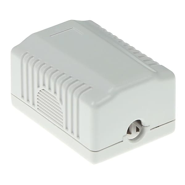 ACT ytmonterad låda oskärmad 1 port CAT6. Typ: CAT6 Väggmonteringslåda c6 1 prt unsh (FA6003)