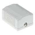 Miniatyrbild 2 av 5: ACT ytmonterad låda oskärmad 1 port CAT6. Typ: CAT6 Väggmonteringslåda c6 1 prt unsh (FA6003)