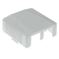 Miniatyrbild 6 av 6: ACT ytmonterad box skärmad 2 portar CAT6. Typ: CAT6 Väggmonteringslåda c6 2p skärmad (FA6004)