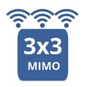 Miniatyrbild 6 av 6: Grandstream Networks GWN7615. Ethernet LAN-dataöverföringshastigheter: 10 100 1000 Mbit/s, nätverksstandard: IEEE 802.11a, IEEE 802.11ac, IEEE 802.11b