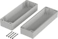 Pikkukuva 2 / 5: Bopla EUROMAS EM 236-LP 62236300 Yleiskotelo 240 x 80 x 80 Polykarbonaatti Harmaa-valkoinen (RAL 7035) 1 kpl