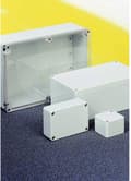 Miniatyrbillede 1 af 4: Bopla EUROMAS M 244 G 02244100 Universalhus 340 x 150 x 100 Polycarbonat Lysegrå 1 stk.
