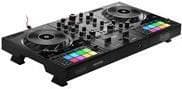 Hercules DJControl Inpulse 500 (2-deck DJ-kontroller, Beatmatch Guide, IMA, 16 RGB-kuddar, integrerat ljudkort/mixer, mic-in, DJ Academy) & DJMonitor
