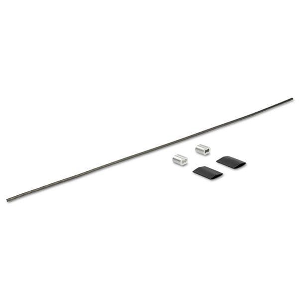 StarTech.com CONNLOCKPK5 sikkerhedskabler (5-pak, tyverisikringskabellås, justerbar, varmekrympe, rør) - sikkerhedskabel - sølv - 30 cm (pakke med 5)