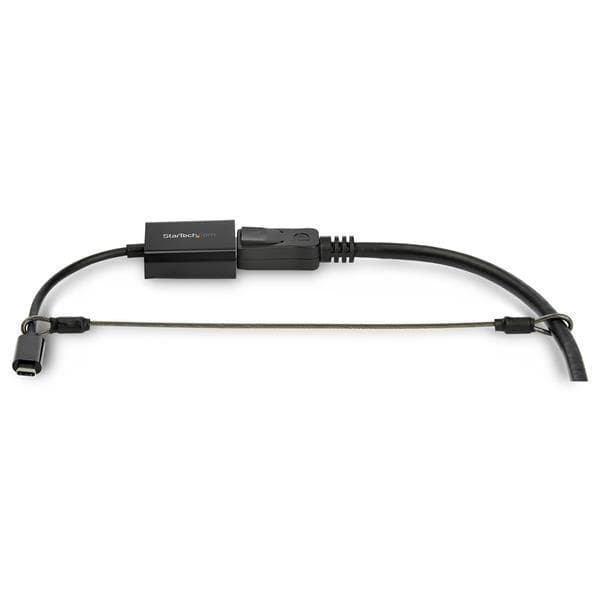 StarTech.com CONNLOCKPK5 sikkerhedskabler (5-pak, tyverisikringskabellås, justerbar, varmekrympe, rør) - sikkerhedskabel - sølv - 30 cm (pakke med 5)