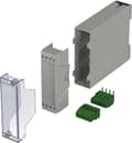 Miniatyrbillede 4 af 5: Bopla CN 22 AK-SET DIN skinnehus 22,5 x 75 x 109,5 ABS Grå-hvid (RAL 7035) 1 stk.