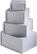 Miniatyrbillede 2 af 3: Bopla UNIMAS U 160 26160000 Universalhus 160 x 133 x 75 Polystyren (EPS) Grå-hvid (RAL 7035) 1 stk.