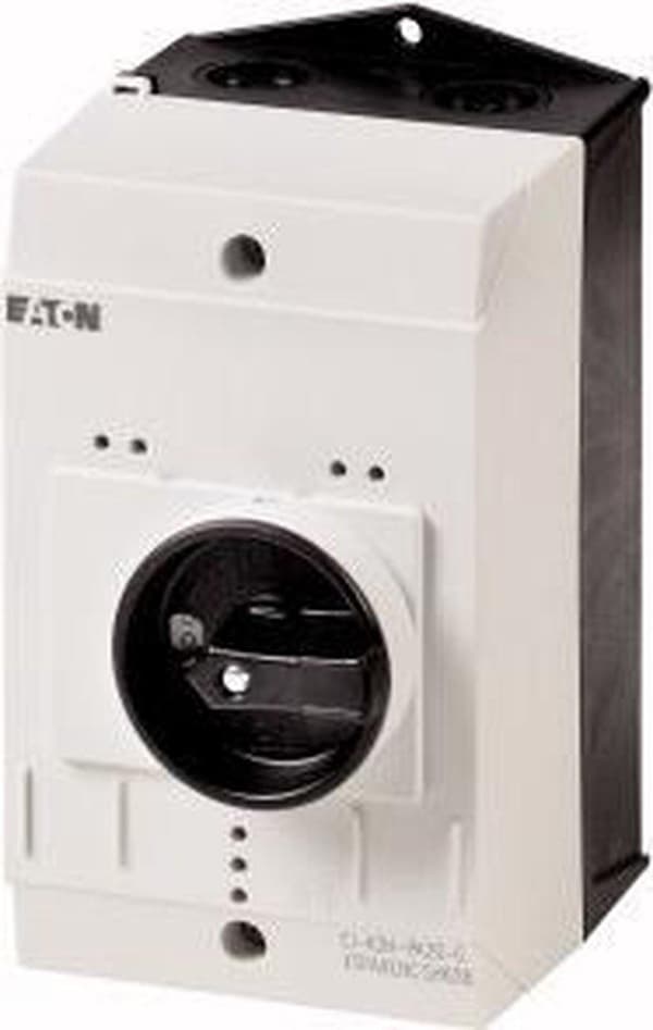 Eaton CI-K2-PKZ0-G Tomt hus Med drejekontakt (LxBxH) 130 x 100 x 160 mm Grå, Sort 1 stk.