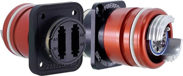 Neutrik Fiber Optic Connector, tilbehør NO2M4DW-FX Pass-through Adapter