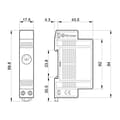 Miniatyrbillede 2 af 3: Finder Vari termostat 1S-10A til DIN-skinne 7T.81.0.000.2303 (7T8100002303)
