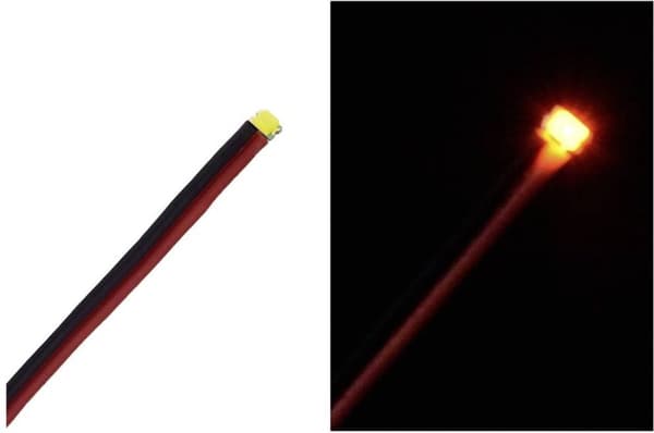 Quadrios LED-sarja punainen, vihreä, keltainen, sininen, valkoinen, keltainen 20 mA 3,0 V