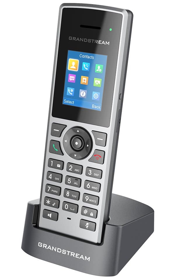 Telefon VoIP  IP DP722 Sort, Grå