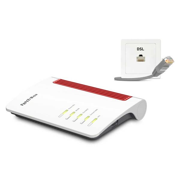 Fritz Router Box 7530 Ax Hvid Vit